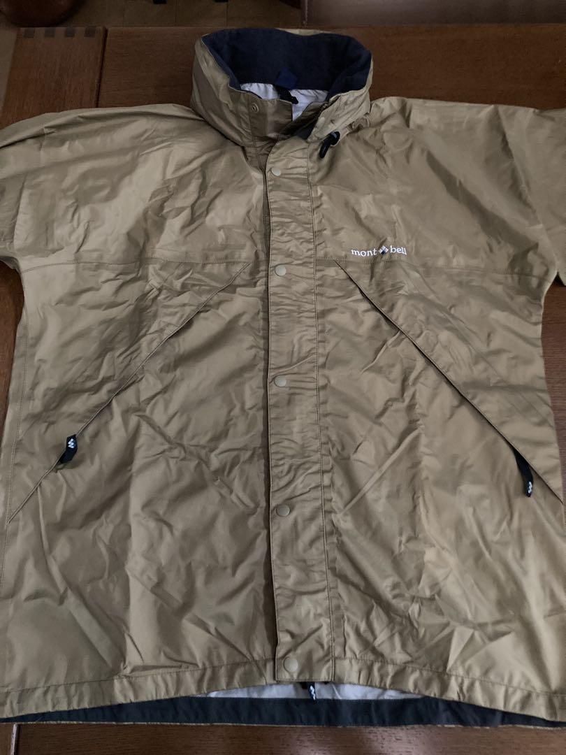 mont-bell GORE-TEX フード付きレインウェア上下