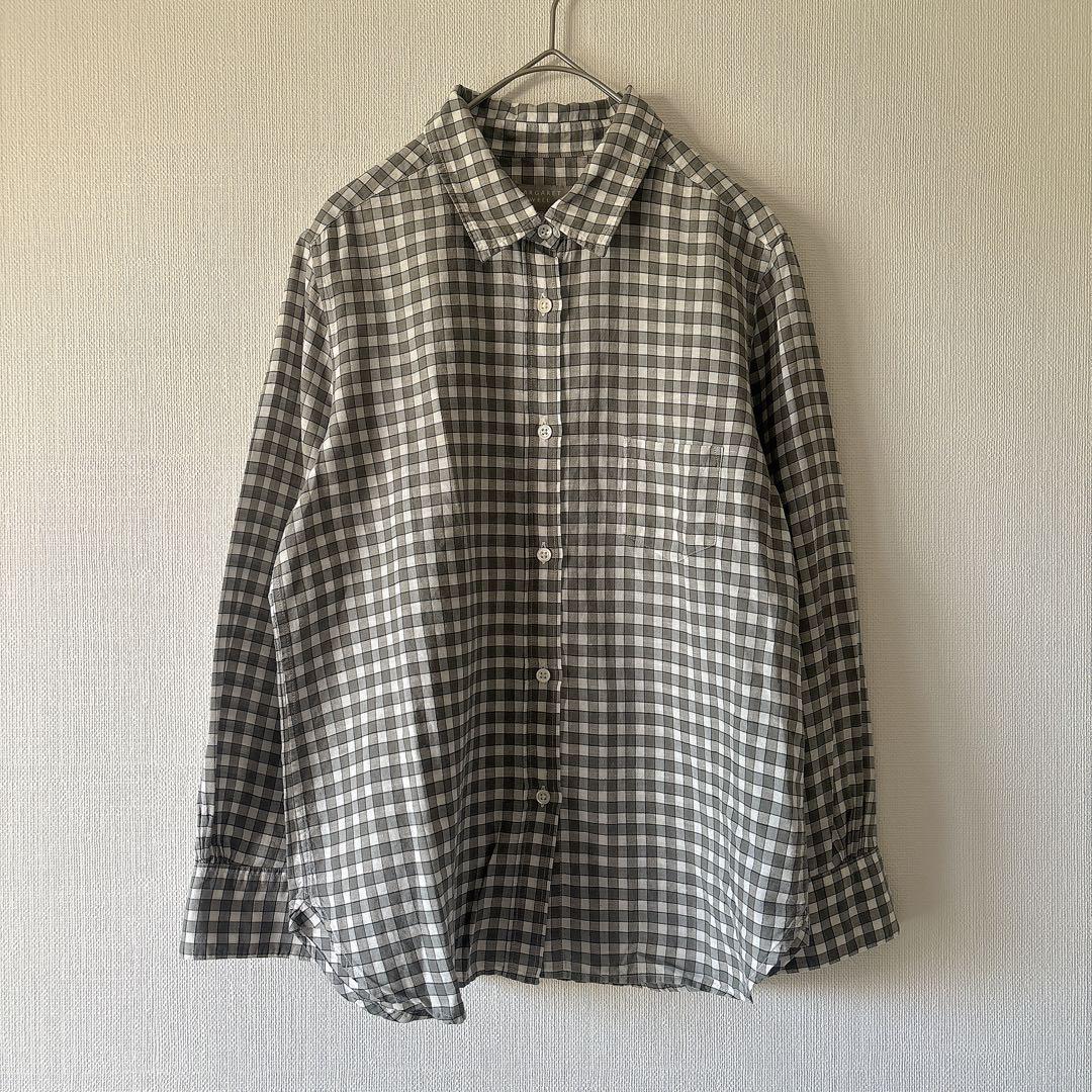 ✔️ MARGARET HOWELL マーガレットハウエル チェック シャツ