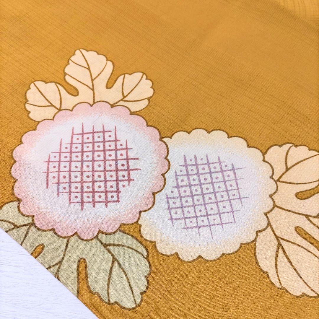 セオα　浴衣　単衣　夏着物