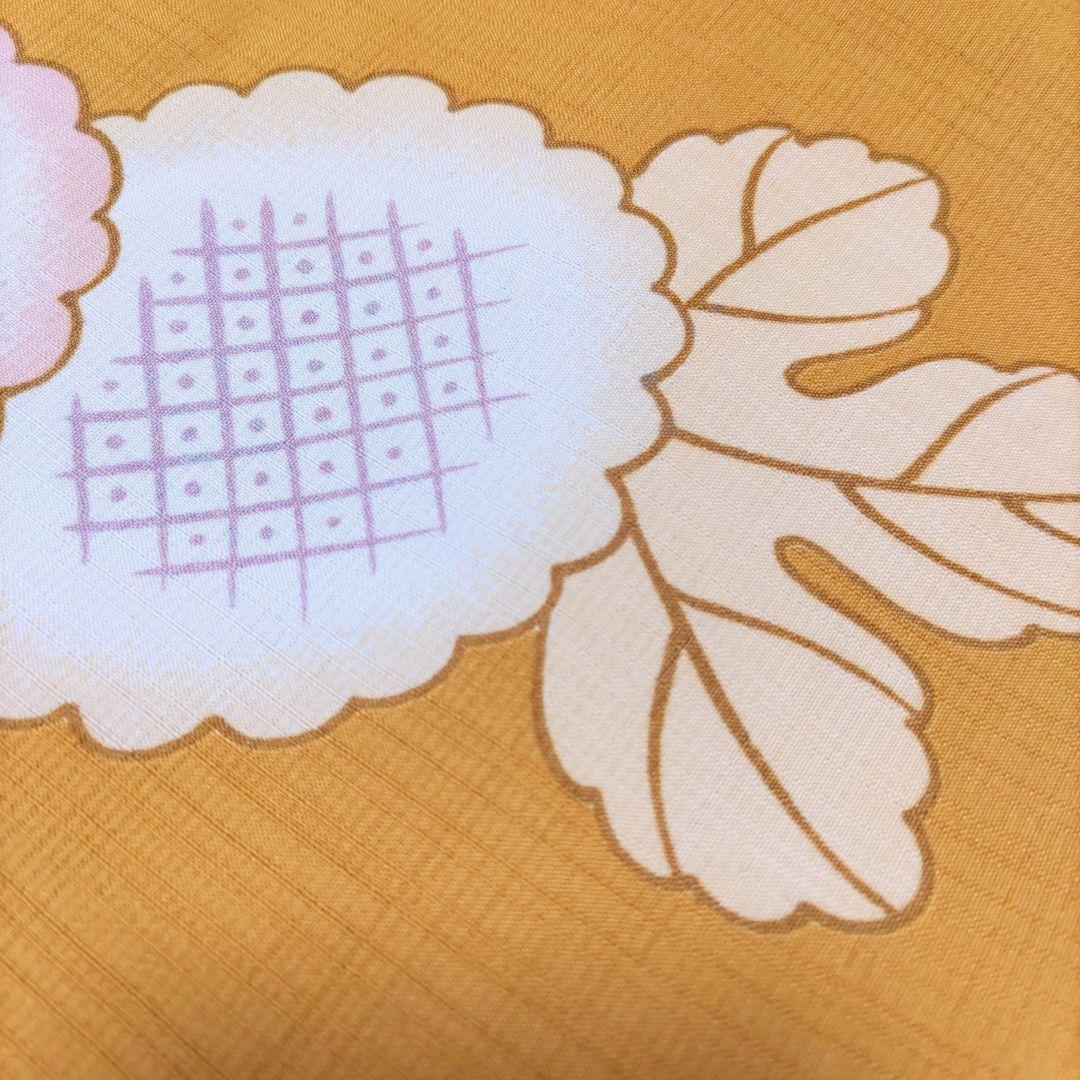 セオα　浴衣　単衣　夏着物