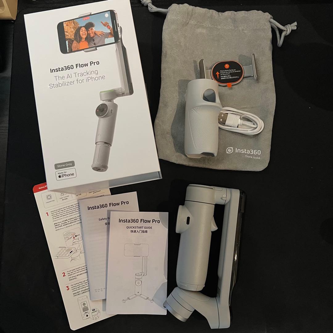 Insta360 Flow Pro スタビライザー 未開封 未使用 Insta360 Flow Pro Insta360 Flow Pro スタビライザー 未開封 未使用 Insta360 Flow Pro