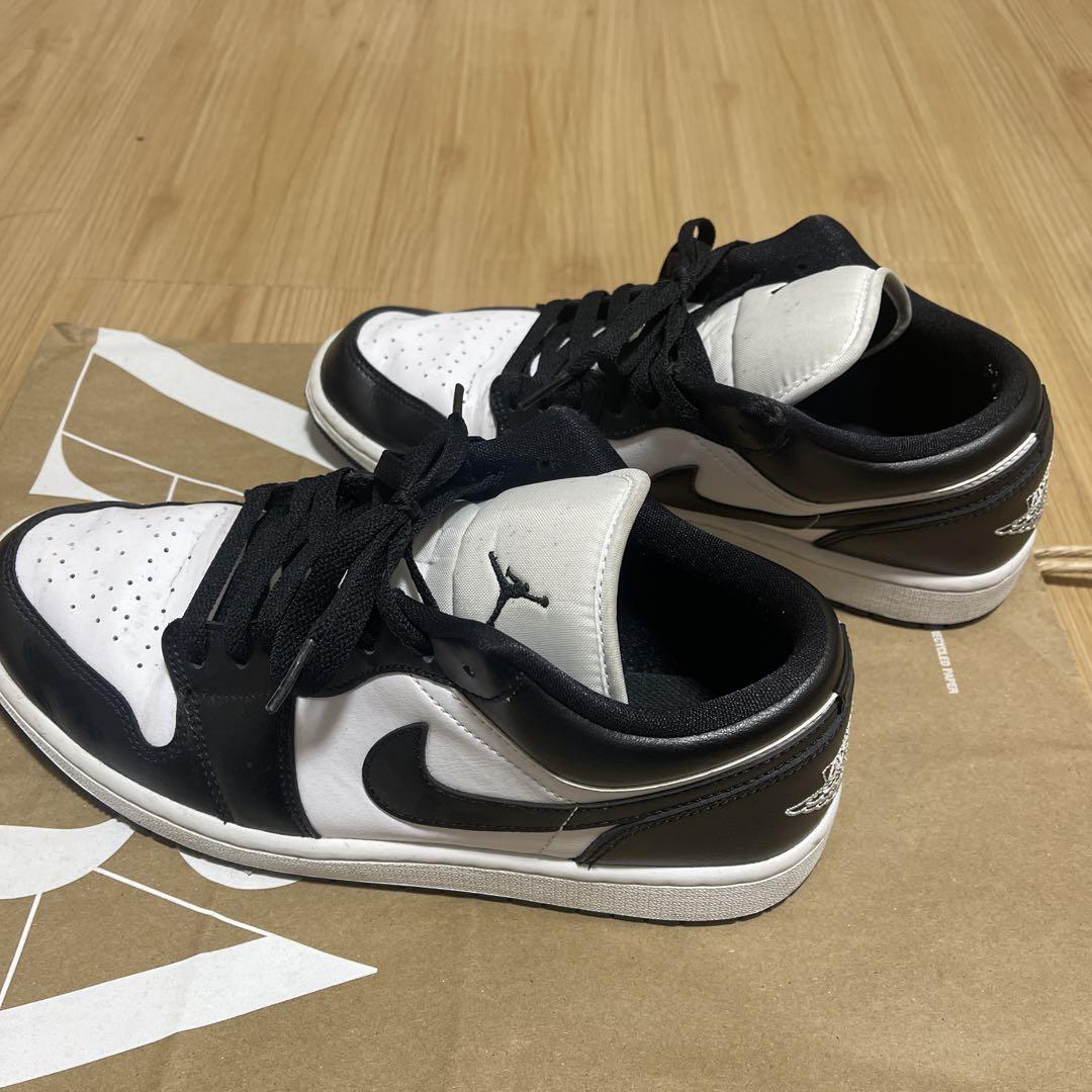 Air Jordan 1 Lowスニーカー ホワイト/ブラック