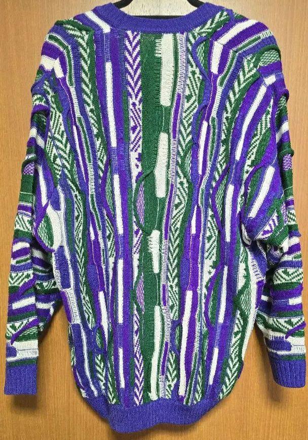 THRIFTY LOOK / 3Dニット カーディガン セーター