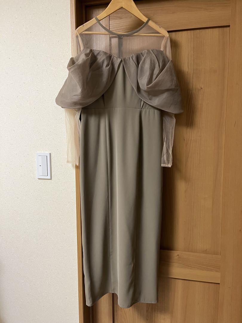 オフショルダータイトドレス nianabirei お値下げ不可