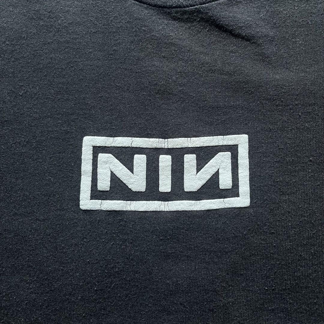 希少 レア 90s NINE INCH NAILS BOX LOGO Tシャツ