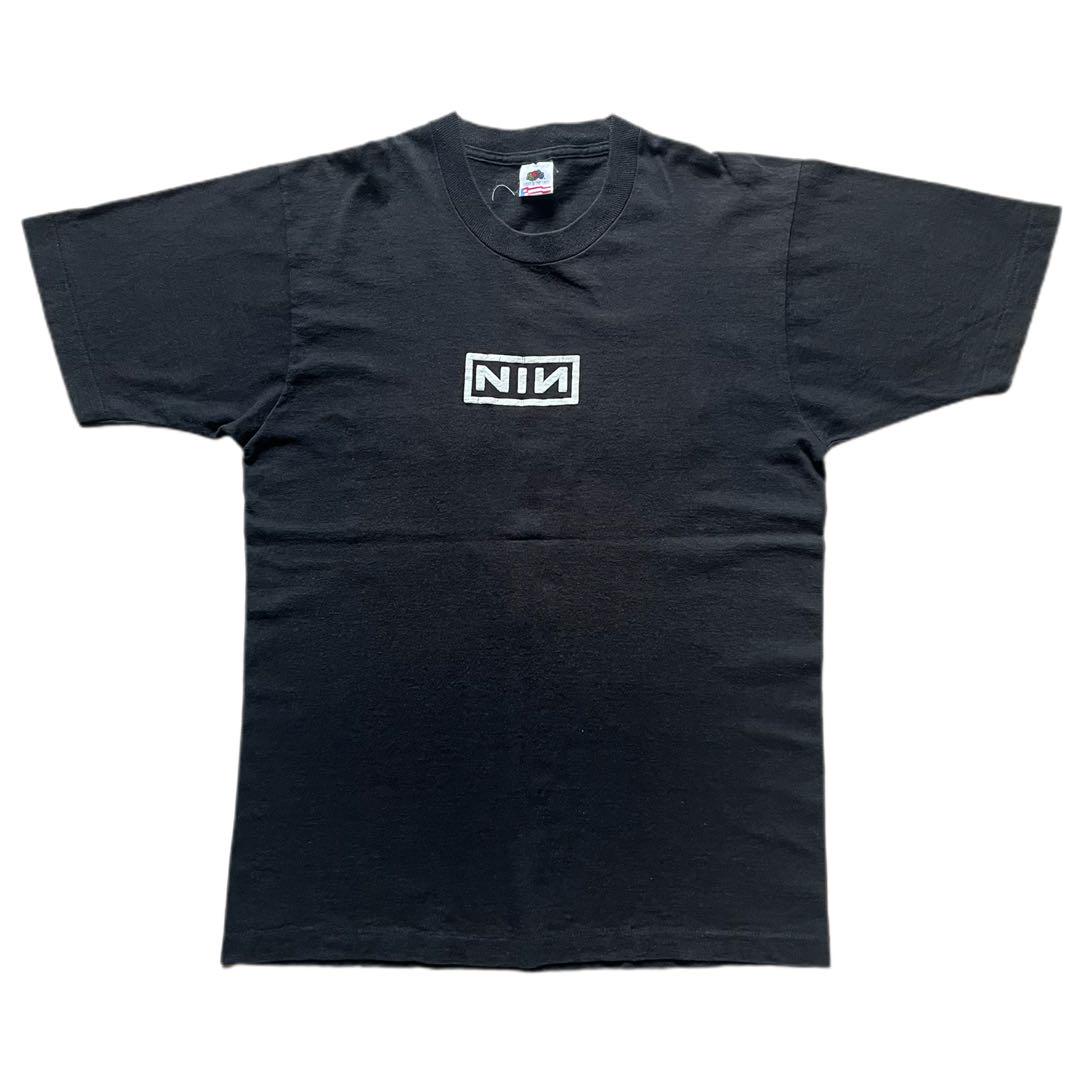 希少 レア 90s NINE INCH NAILS BOX LOGO Tシャツ