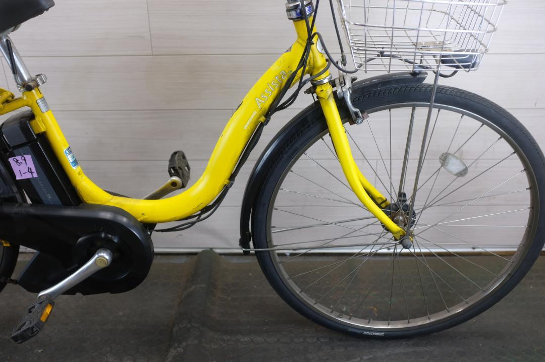 電動自転車BS　アシスタ　26インチ　3段　8.9Ah充電器あり