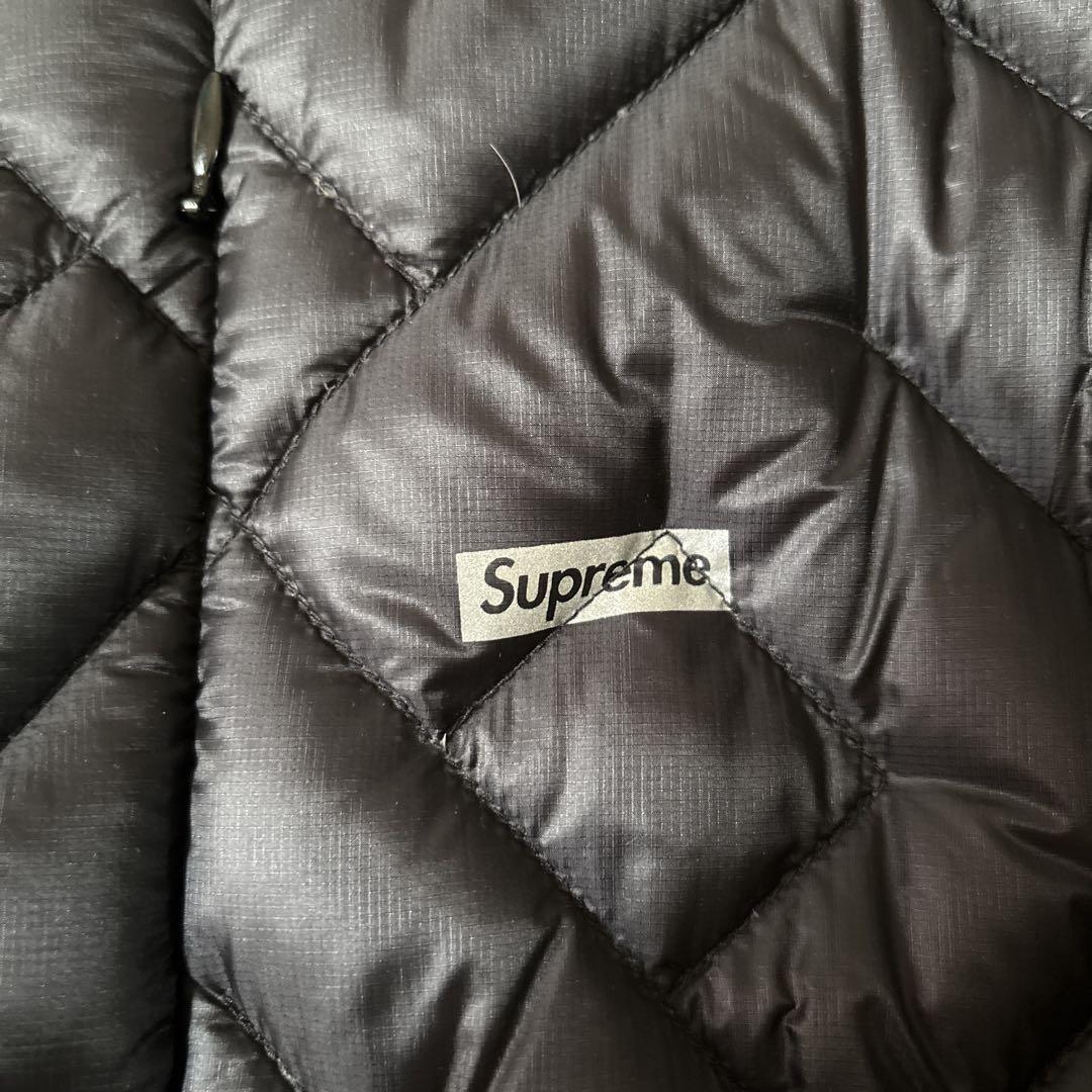 Supreme ブラック ダウンジャケット XL Supreme Down Jacket XL Polyester Black Solid Used | eBay