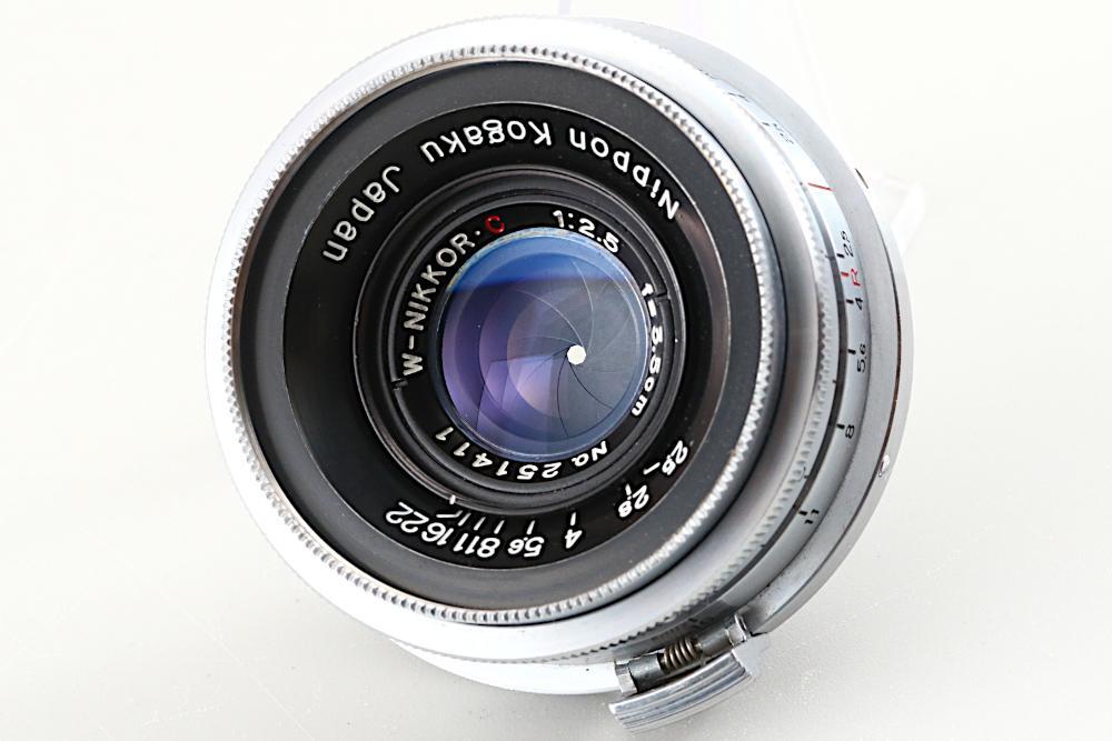 Nippon Kogaku W-Nikkor 3.5cm F/2.5 レンズ