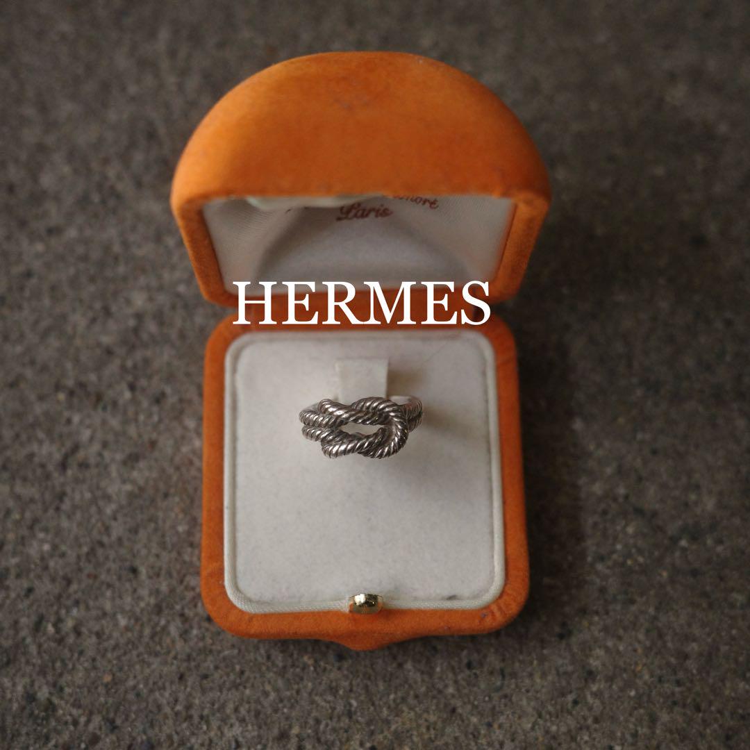 HERMES エルメス オーディエンヌ ツイストリング ヴィンテージ マルジェラ