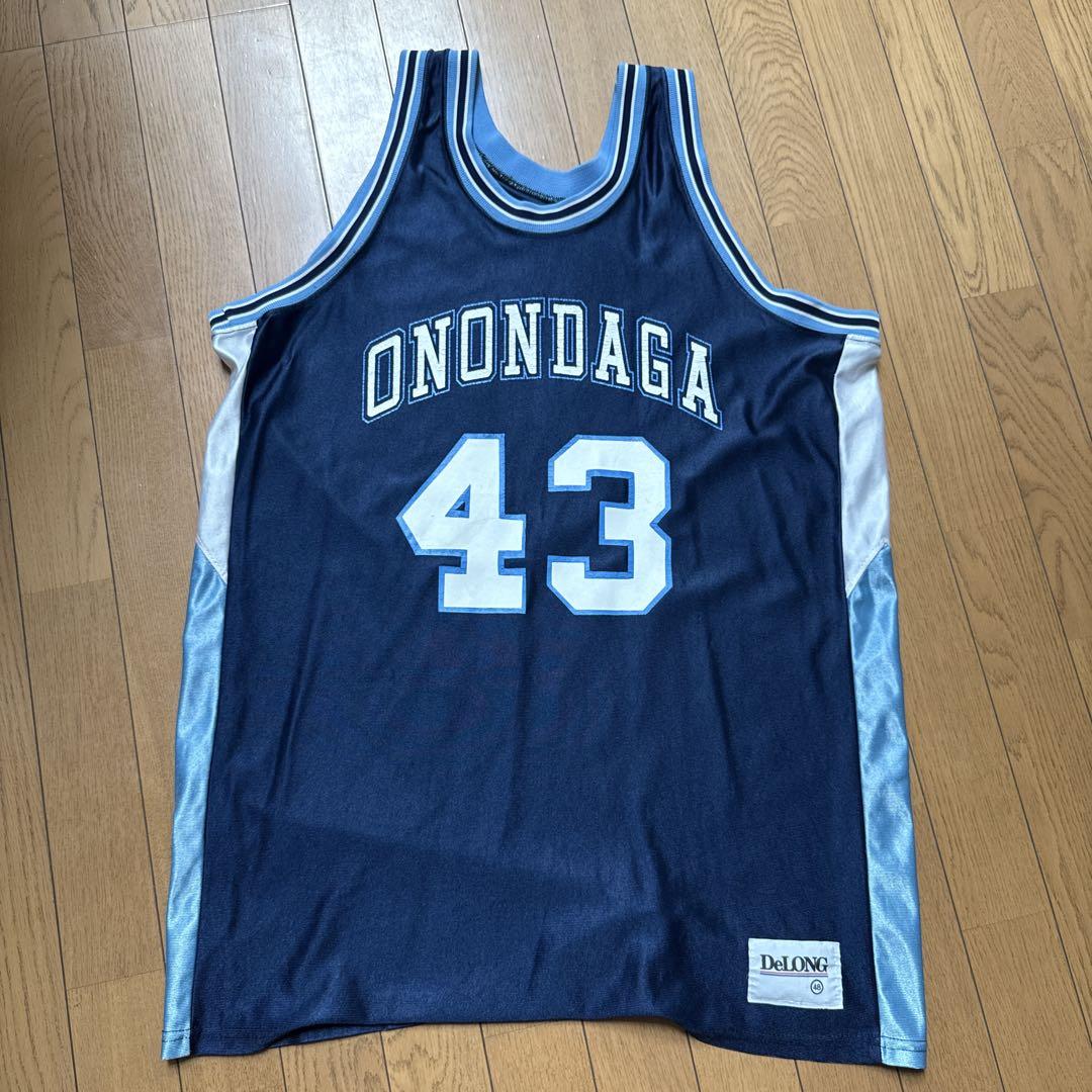ONONDAGA バスケットボールジャージ 43 DeLONG サイズ48