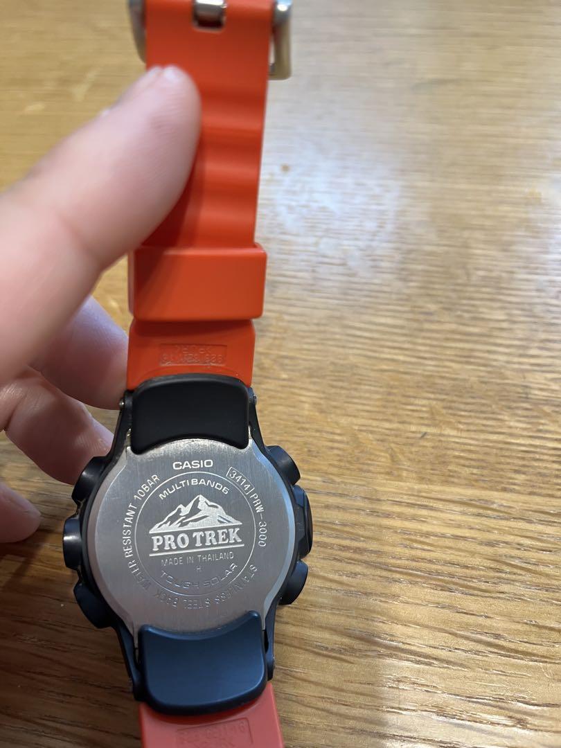 CASIO デジタル腕時計 プロトレック PRW-3000-4JF