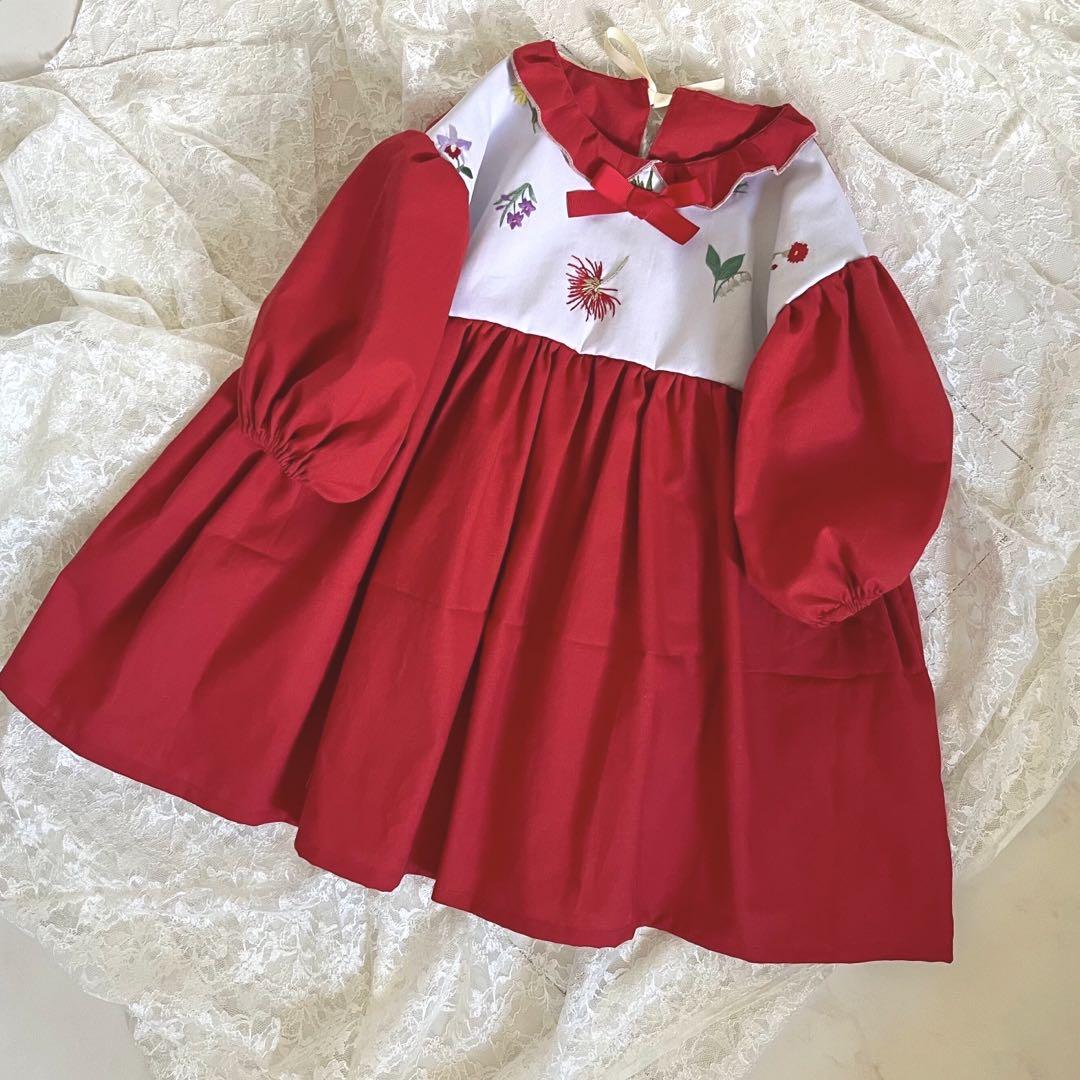 ハンドメイド　ワンピース