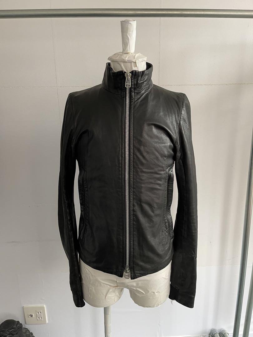 EKAM エカム レザージャケット シングルライダース BLK サイズS