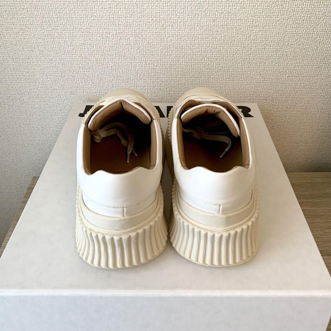 シタール 新品】JIL SANDER ジルサンダー スニーカー 36 白 レザー