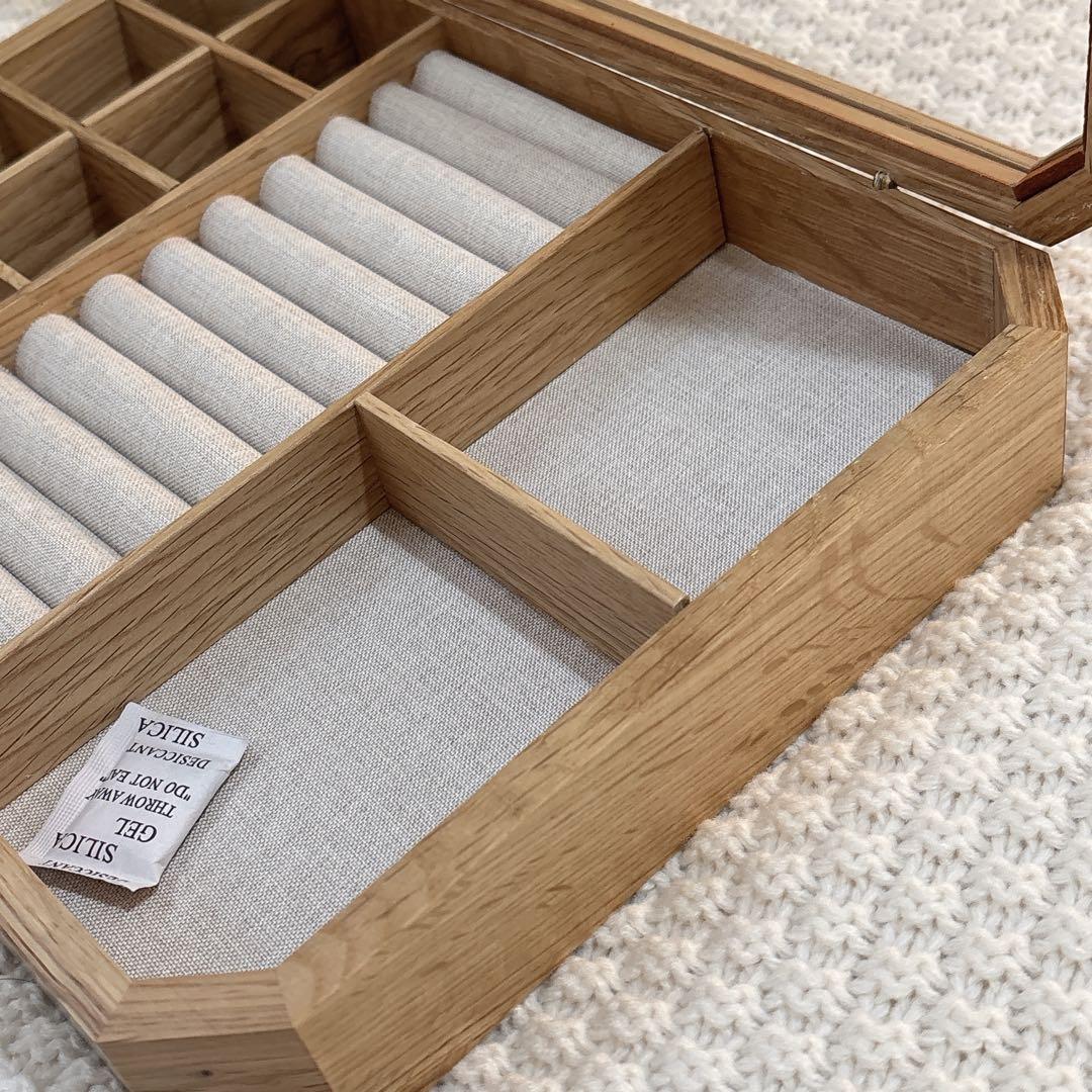 ꕤ ZARA HOME ウッドジュエリーボックス アクセサリーケース
