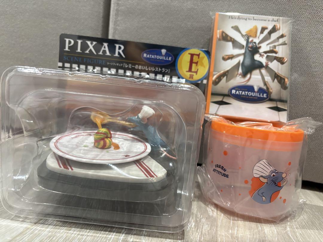 ピクサー くじ　レミーの美味しいレストランセット Happyくじ / PIXAR 2025」E賞の「シーンフィギュア『レミーの