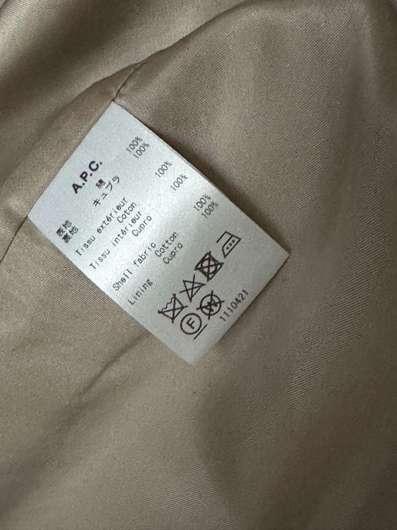 APC ステンカラーコート レディース 38