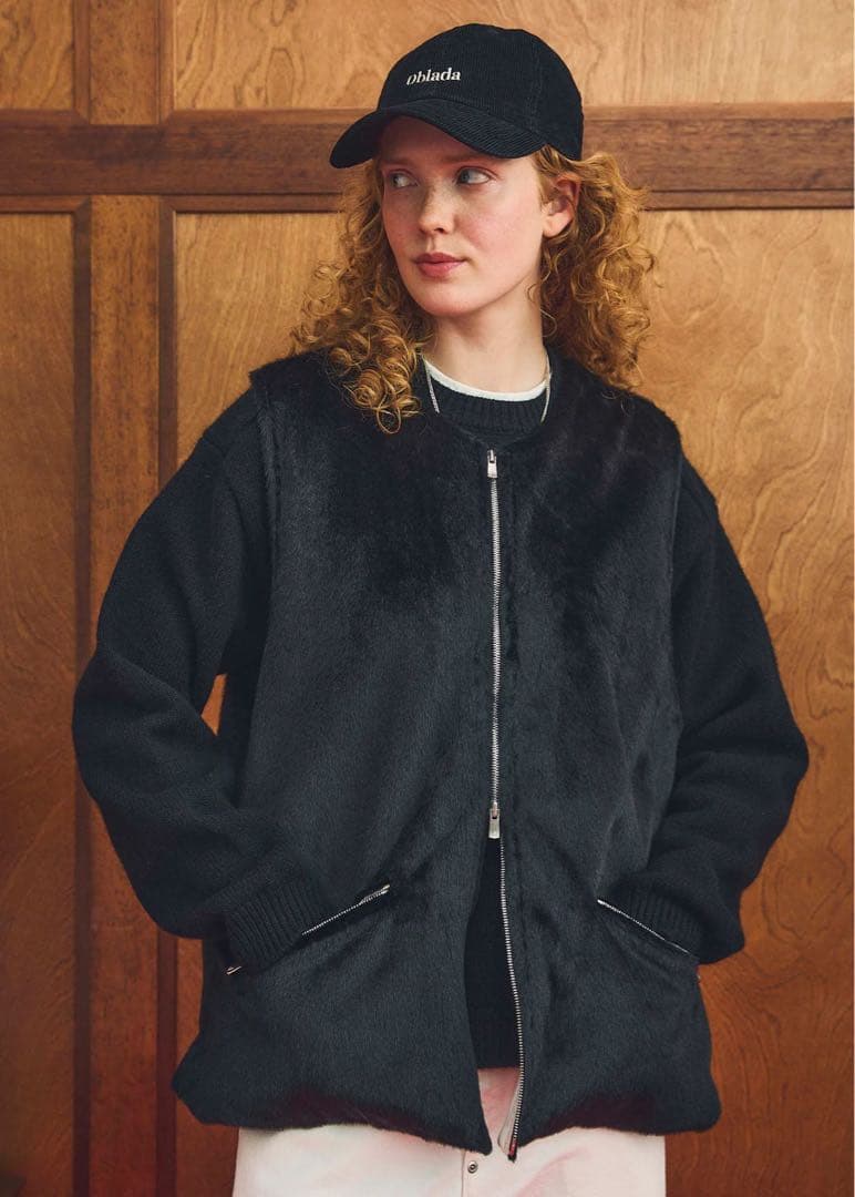 オブラダ フェイクファーベストM THE SHINZONE