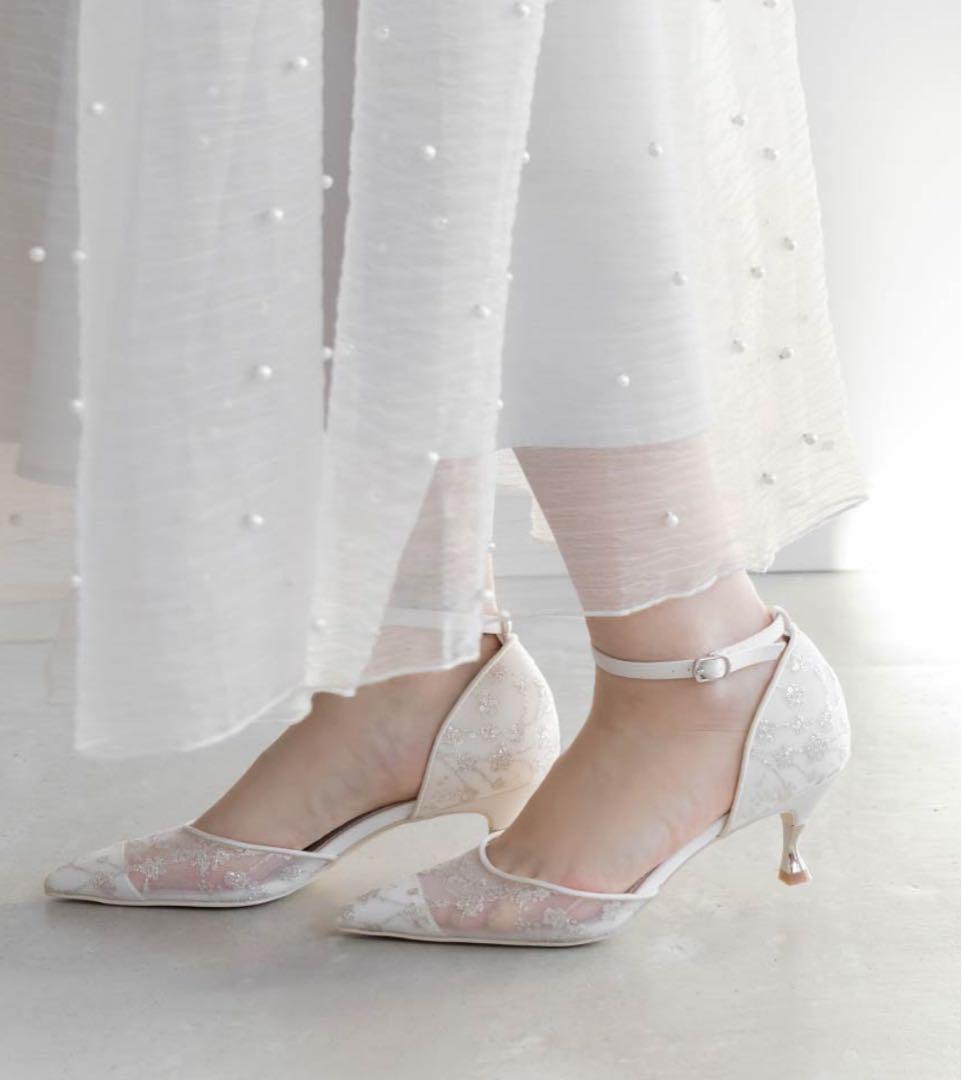 【美品✨】RANDA シアーセパレートパンプス