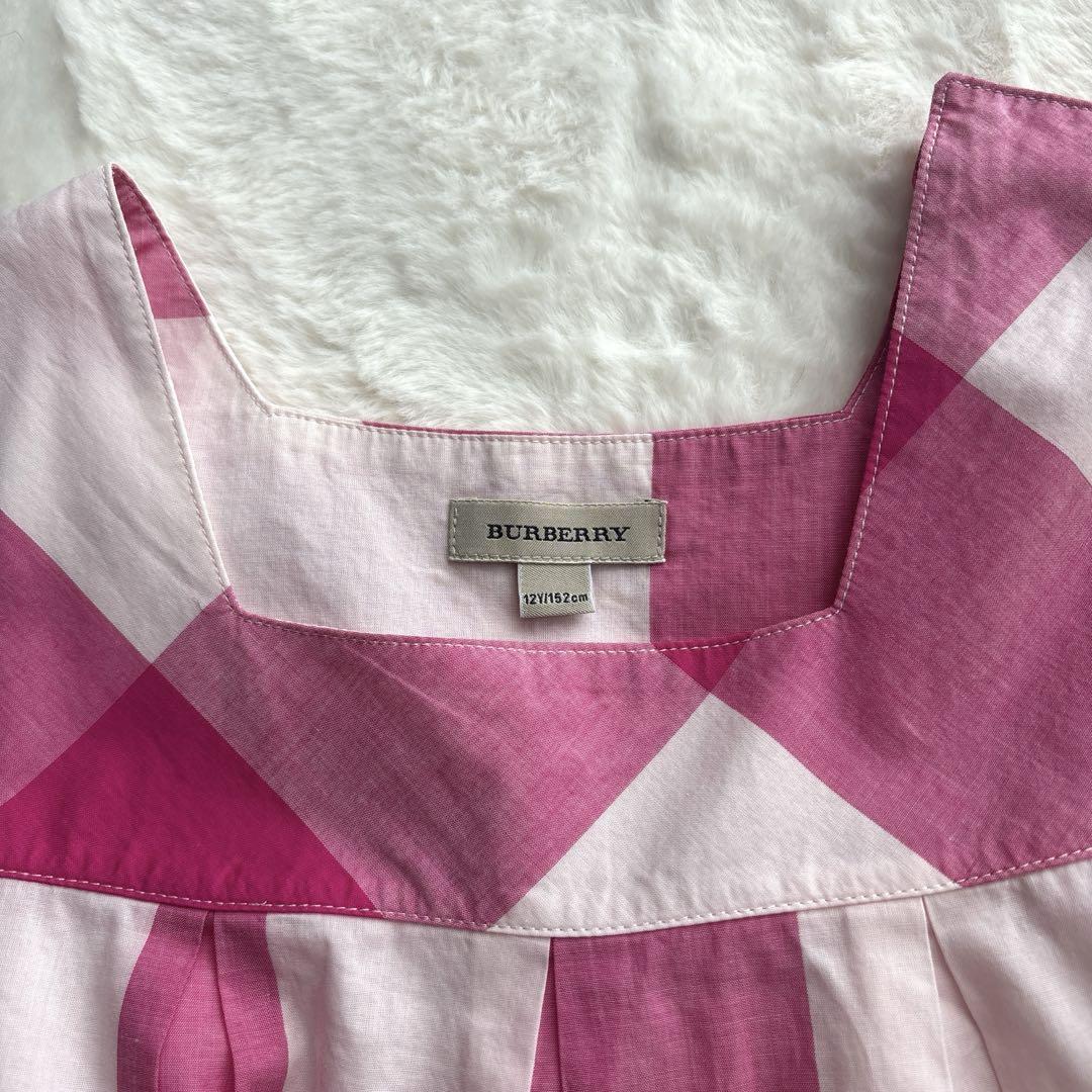 BURBERRY バーバリー チェック ワンピース Aライン 150 - メルカリ