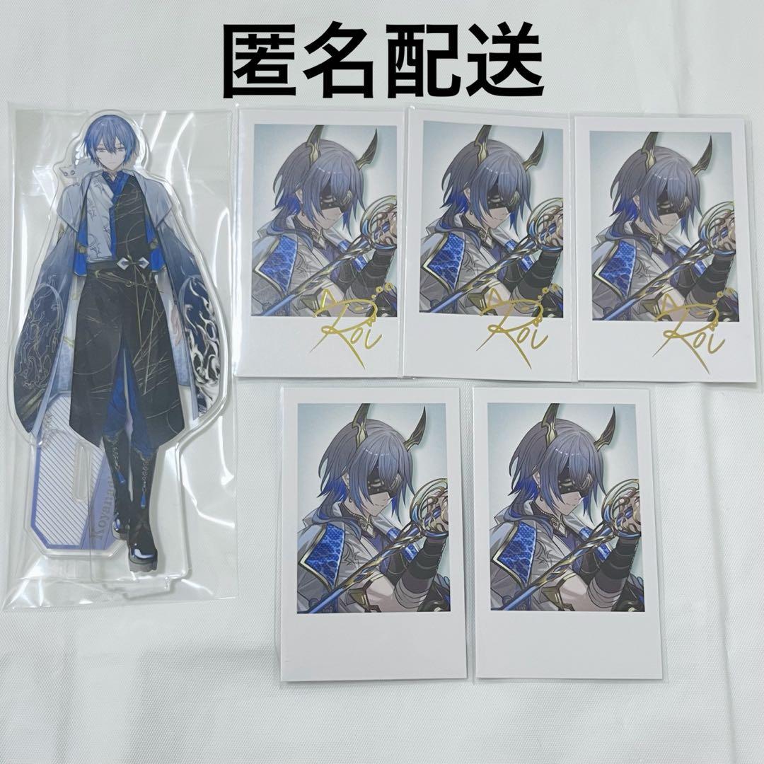 にじさんじ Dytica 小柳ロウ アクリルスタンド チェキ 箔押し