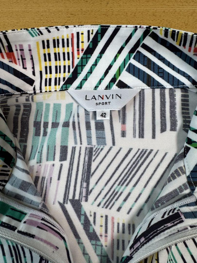 LANVIN SPORT 幾何学模様 セットアップ 42