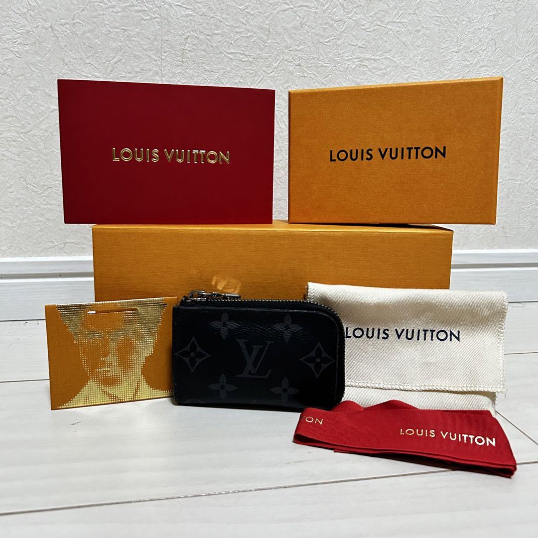 極美品 ルイヴィトン エクリプス コインケース ジップ