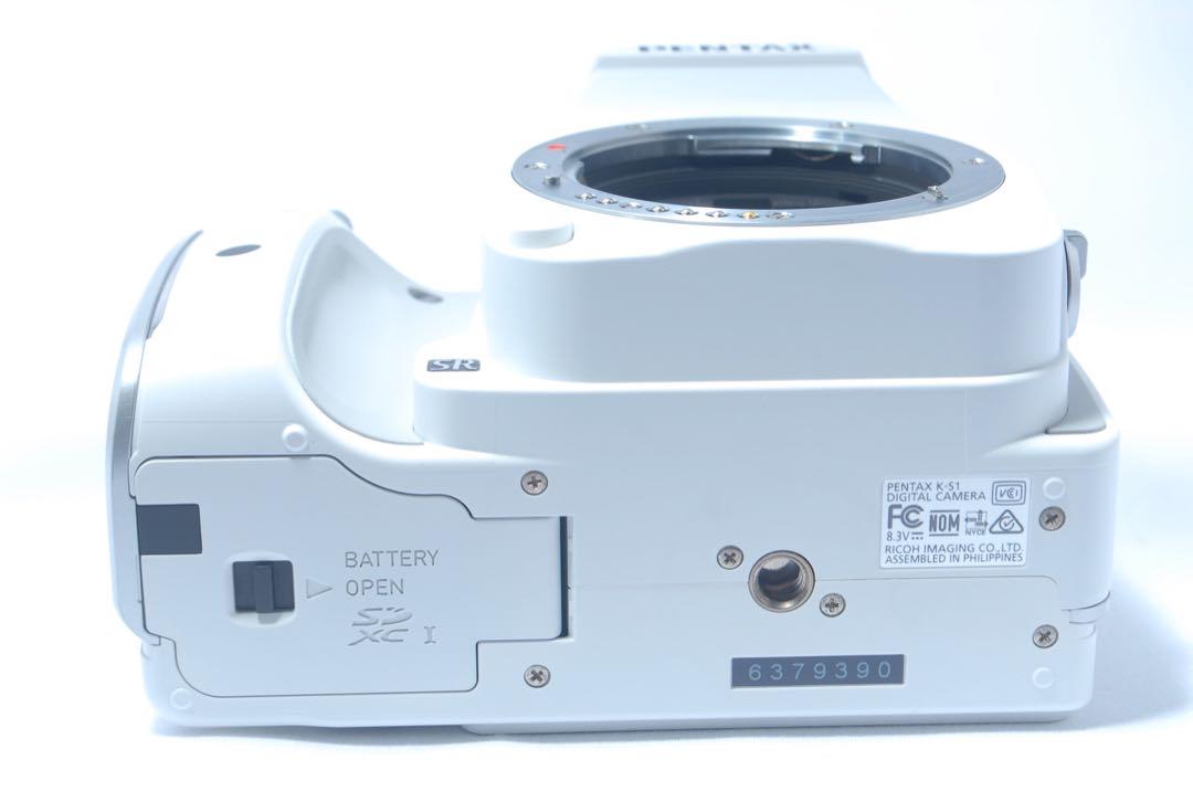 超美品✨PENTAX K-S1 ホワイト × 標準ズームレンズセット☘️動作良好