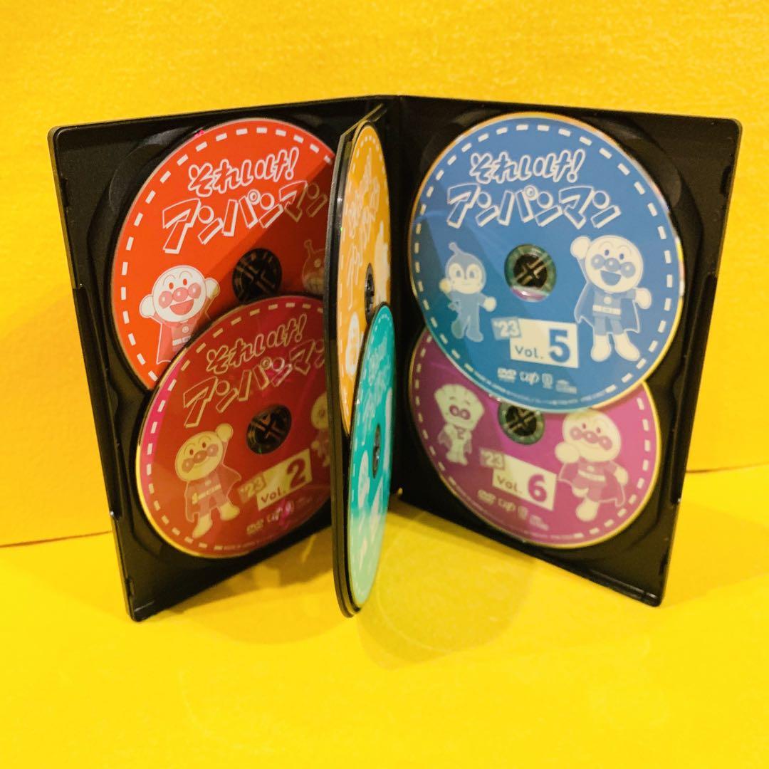 新品ケース】それいけ アンパンマン23 DVD 全6巻 全巻セット