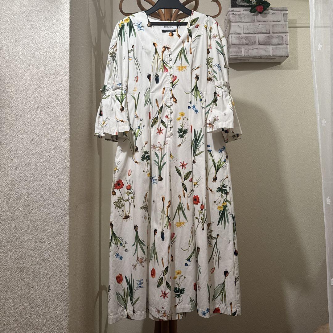 MUVEIL バルブスプリントワンピース