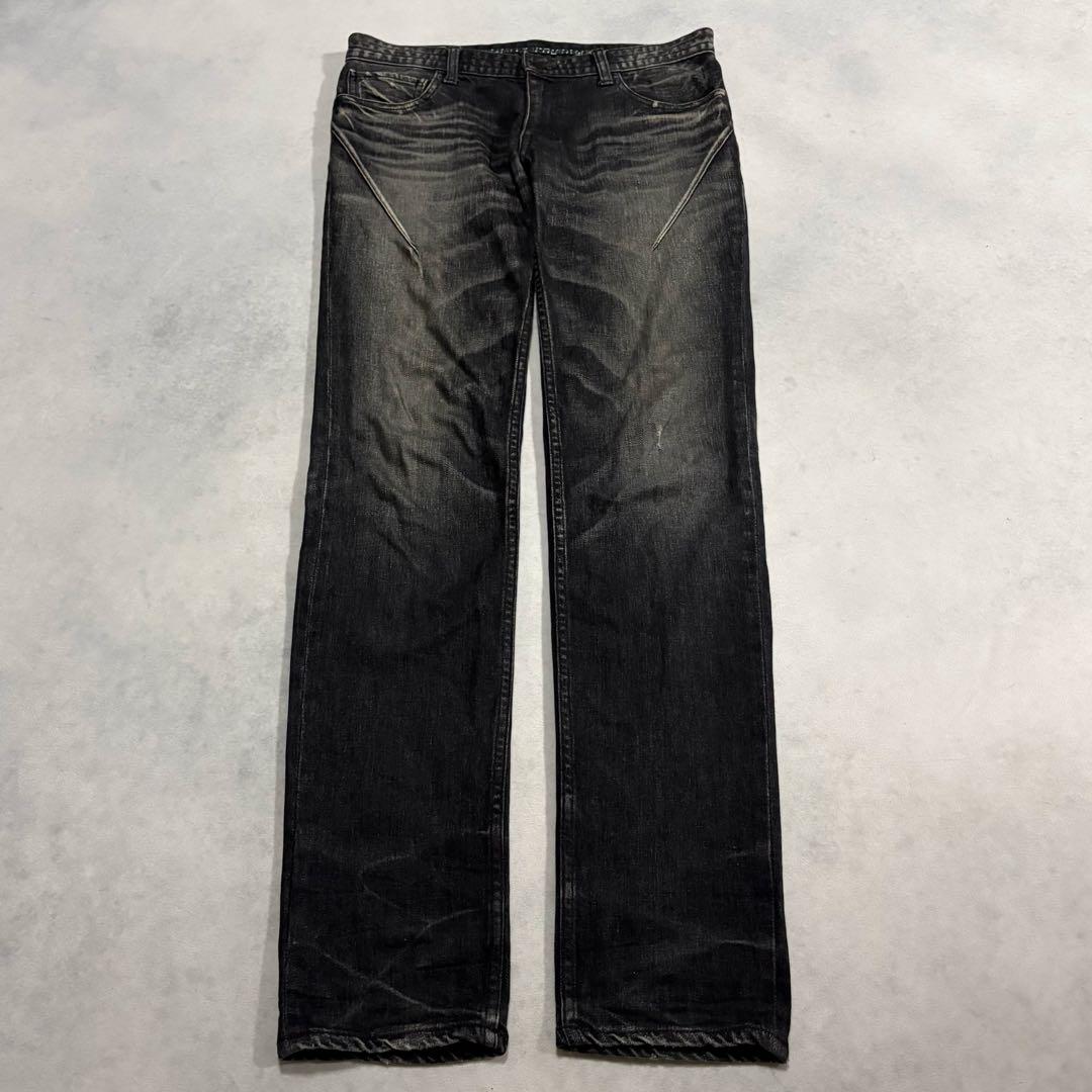 パンツ archive NUMBER (N)INE black denim pants