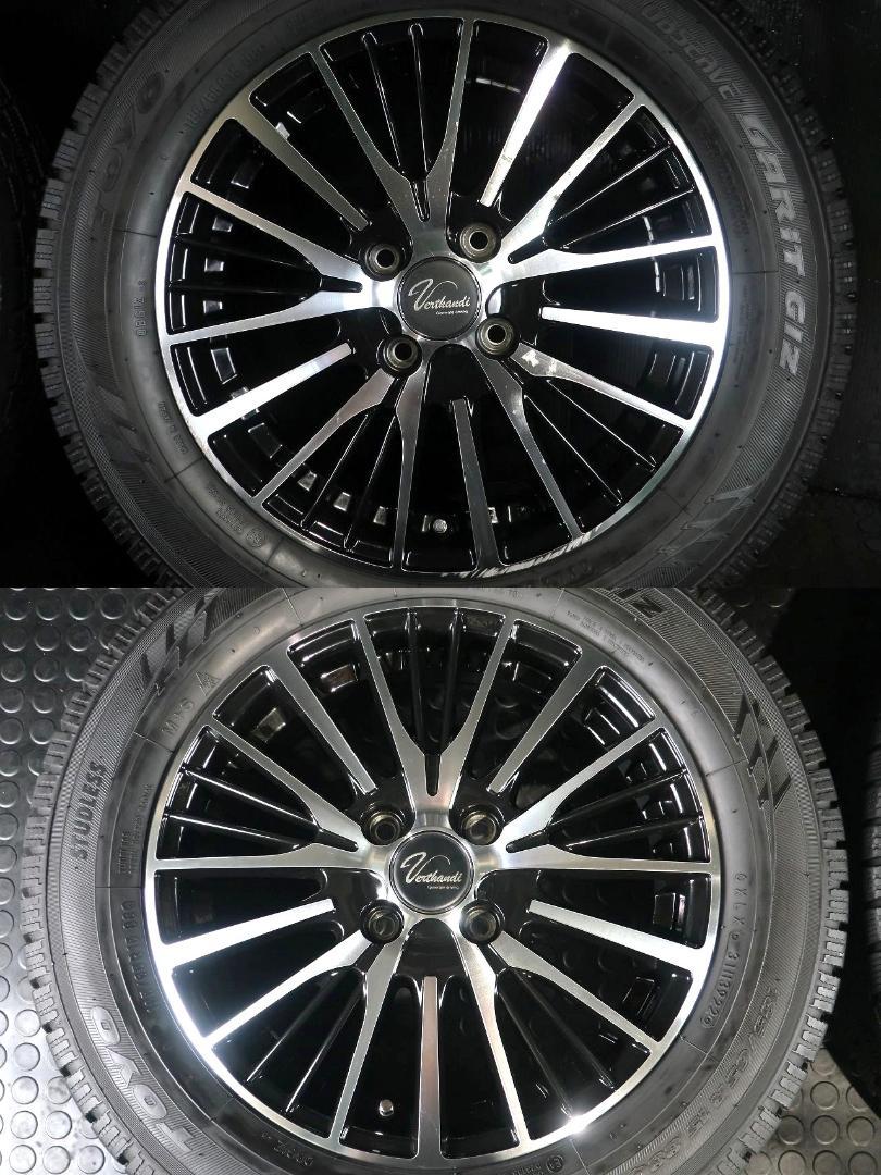 極上9分山 2022年製 国産スタッドレス 185/65R15 フリードスパイク