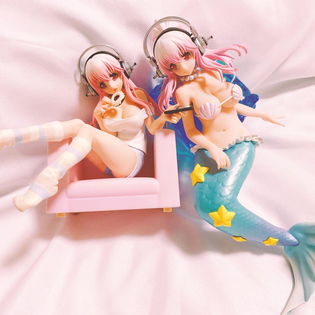 すーぱーそに子 フィギュア 生活密着取材 おやつタイム 人魚姫