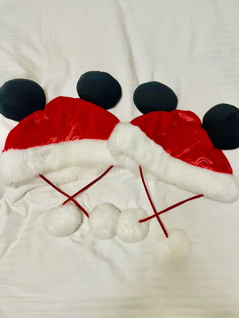 Disney Christmas 2024 ミッキー帽子 セット　ファンキャップ Disney Christmas 2024 ミッキー帽子 セット ファンキャップ