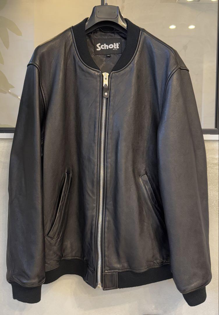 Schott ショット レザージャケット バワリー MA-1 サイズ 2XL