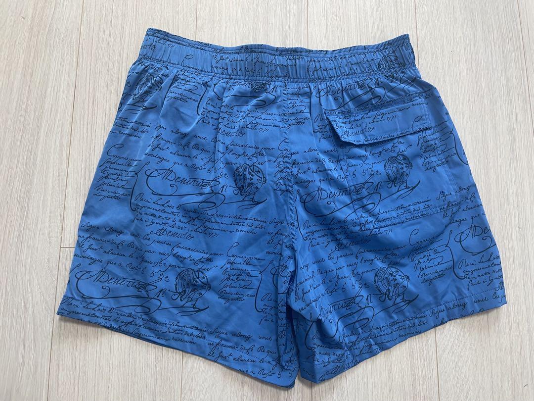 【極美品★限定品★即完売モデル】Berluti ベルルッティ スイムウェア XS 美品】BERLUTI ベルルッティ スクリット柄 水着 スイムショーツ