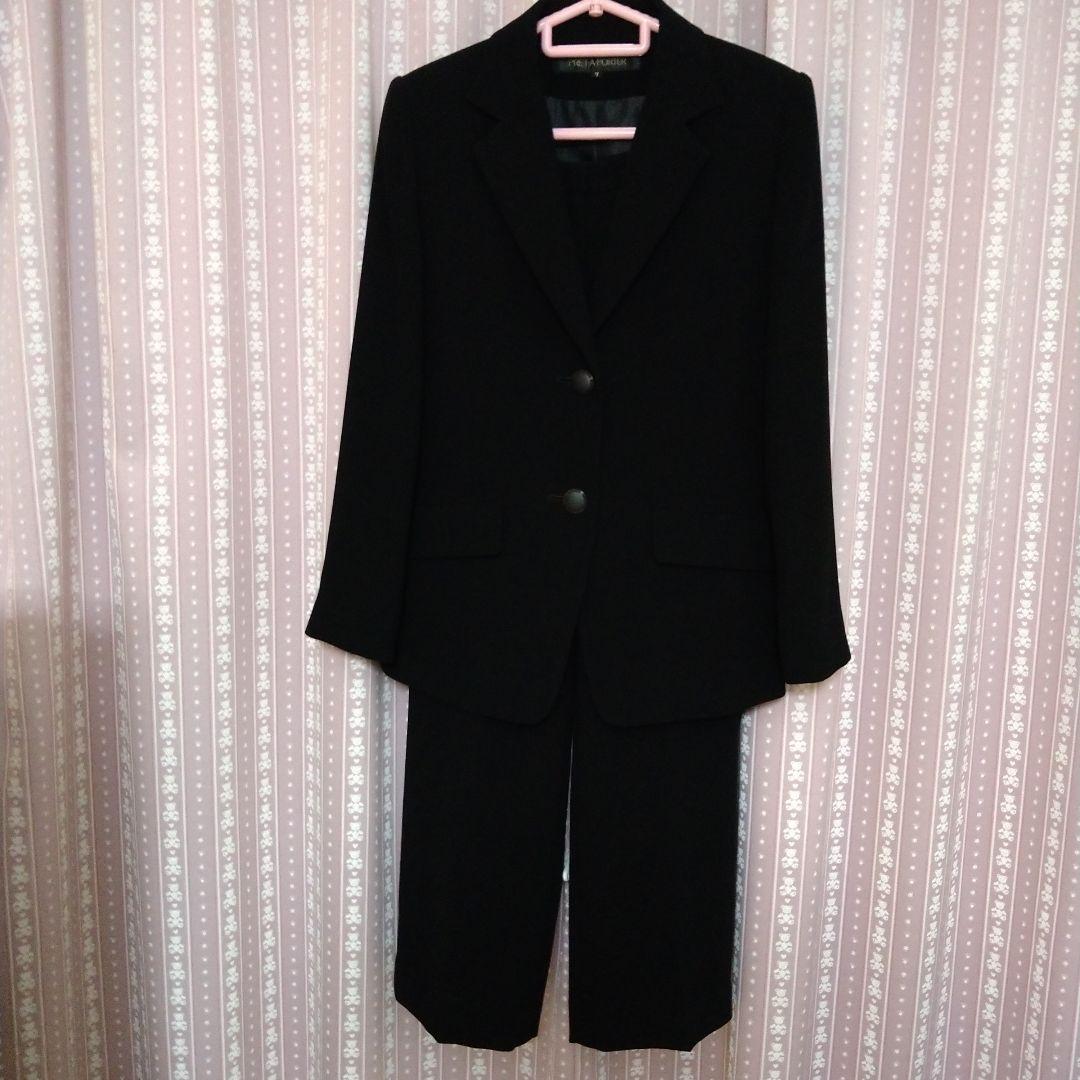 NET-A-PORTER 黒 パンツスーツ　7号