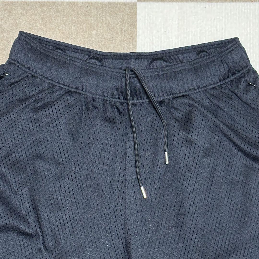 【ballaholic】College Logo Mesh Zip Shorts