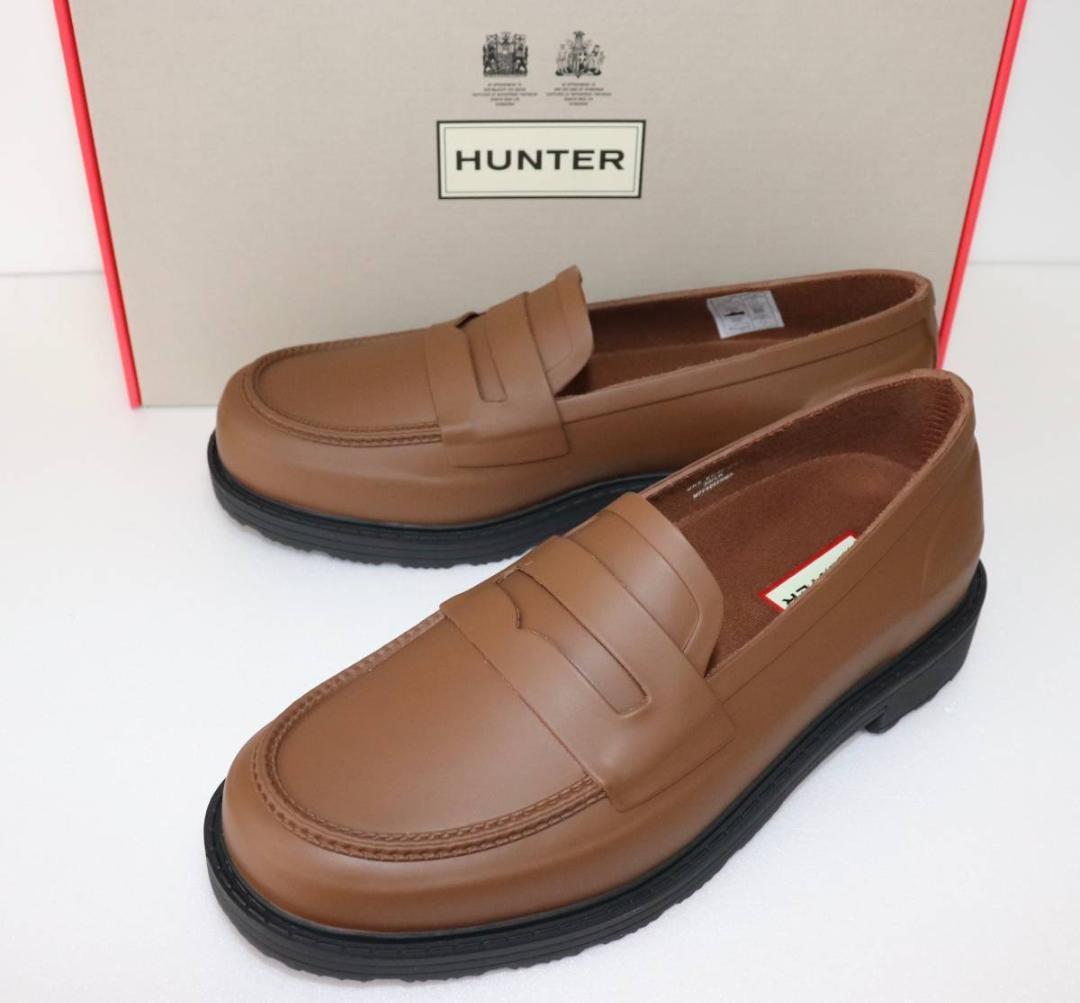 定価17600 新品 本物 HUNTER 靴 ローファー JP25 030 定価17600 新品 本物 HUNTER 靴 ローファー JP25 030