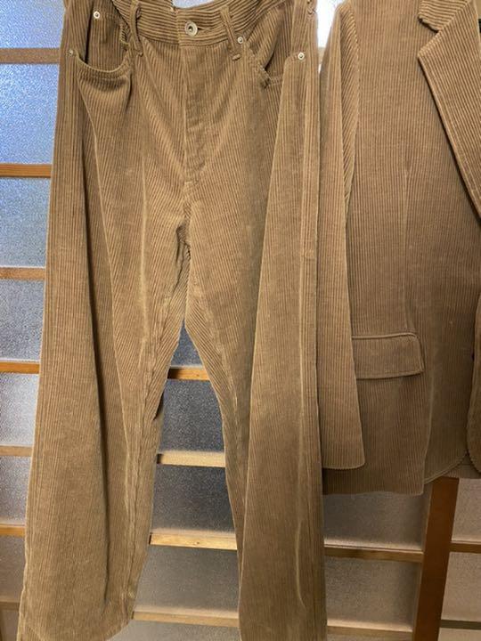 ジャケット・アウター AURALEE WASHED CORDUROY JACKET pants