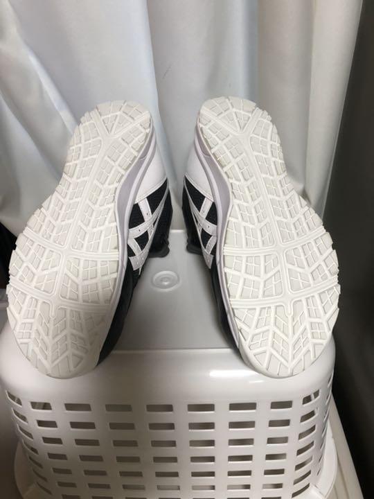 定番正規店 asics FCP203 ブラック×ホワイト 2rZwd-m35474232285 アシックス安全靴 品質保証格安