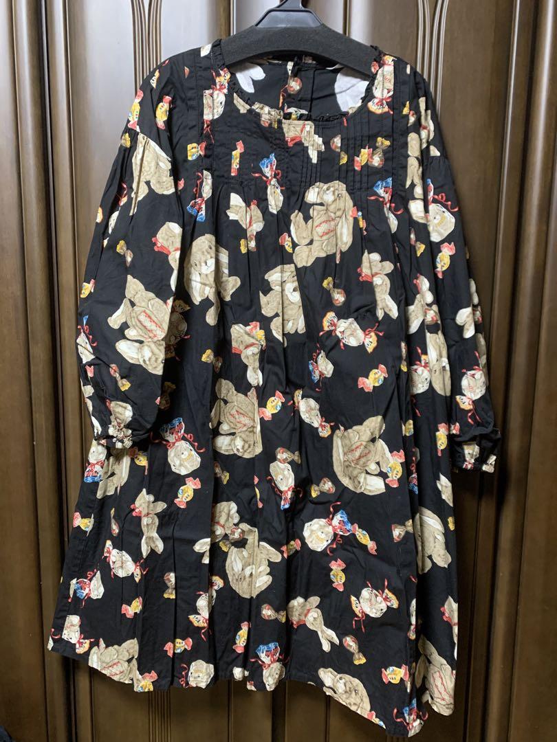 美品 PINK HOUSEピンクハウス フラワー チュニック ワンピース