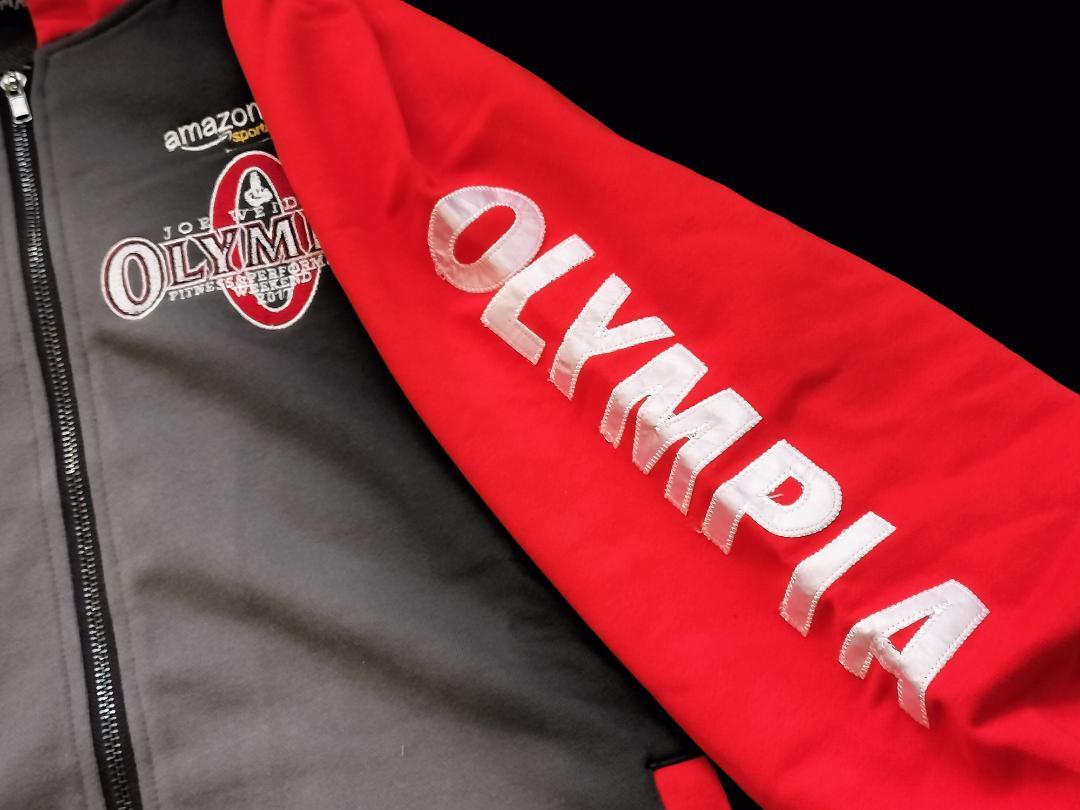新品 未使用 2017年 MR.OLYMPIA フード付きジャケット ラスト2 画像5
