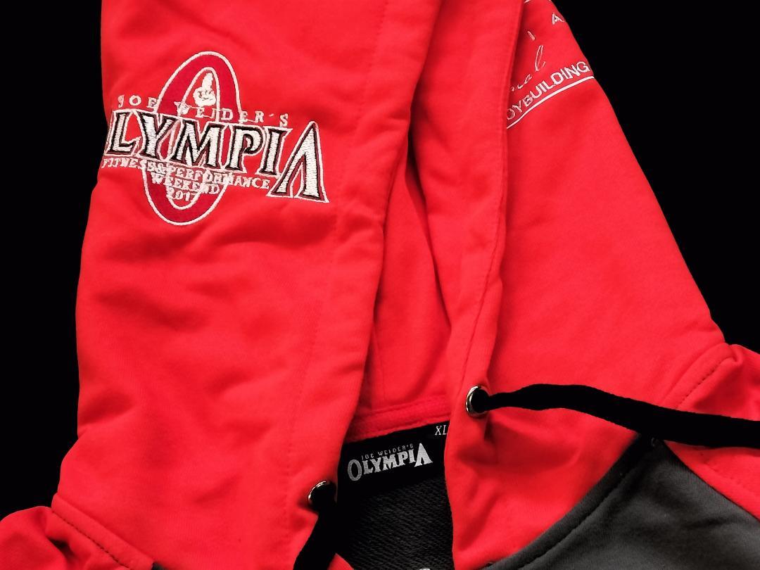 新品 未使用 2017年 MR.OLYMPIA フード付きジャケット ラスト2 画像7
