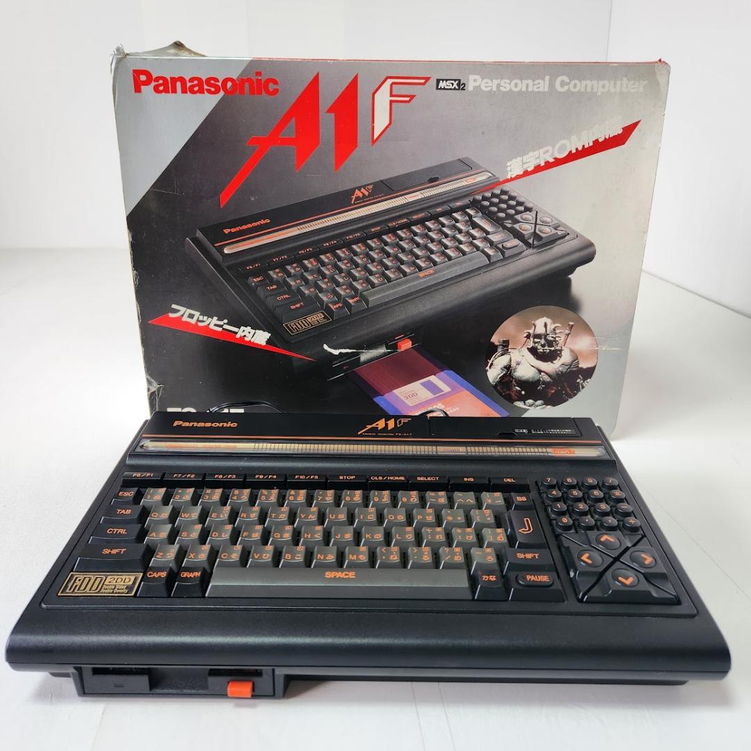 Panasonic FS-A1F MSX2 本体 レトロPC