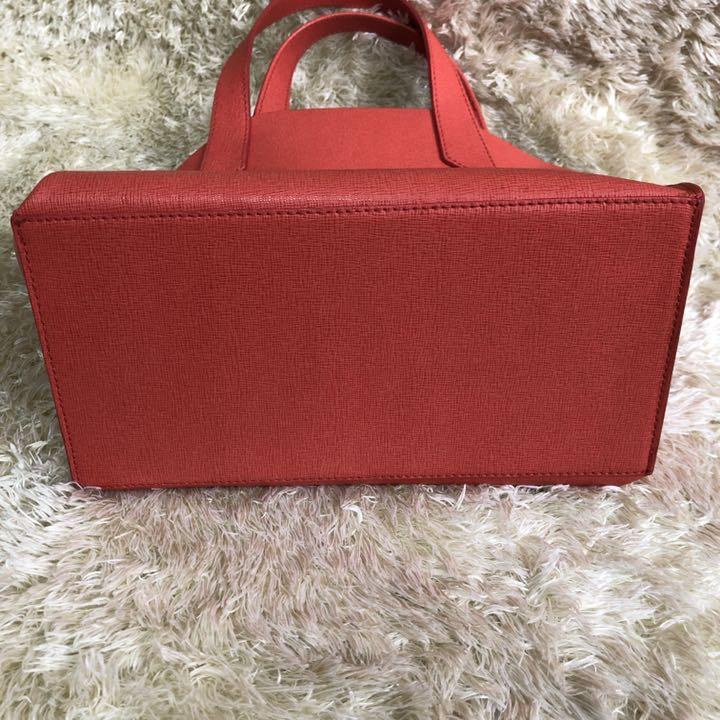 【美品】FURLA フルラ トートバッグ レザー サフィアーノレザー ユッカ