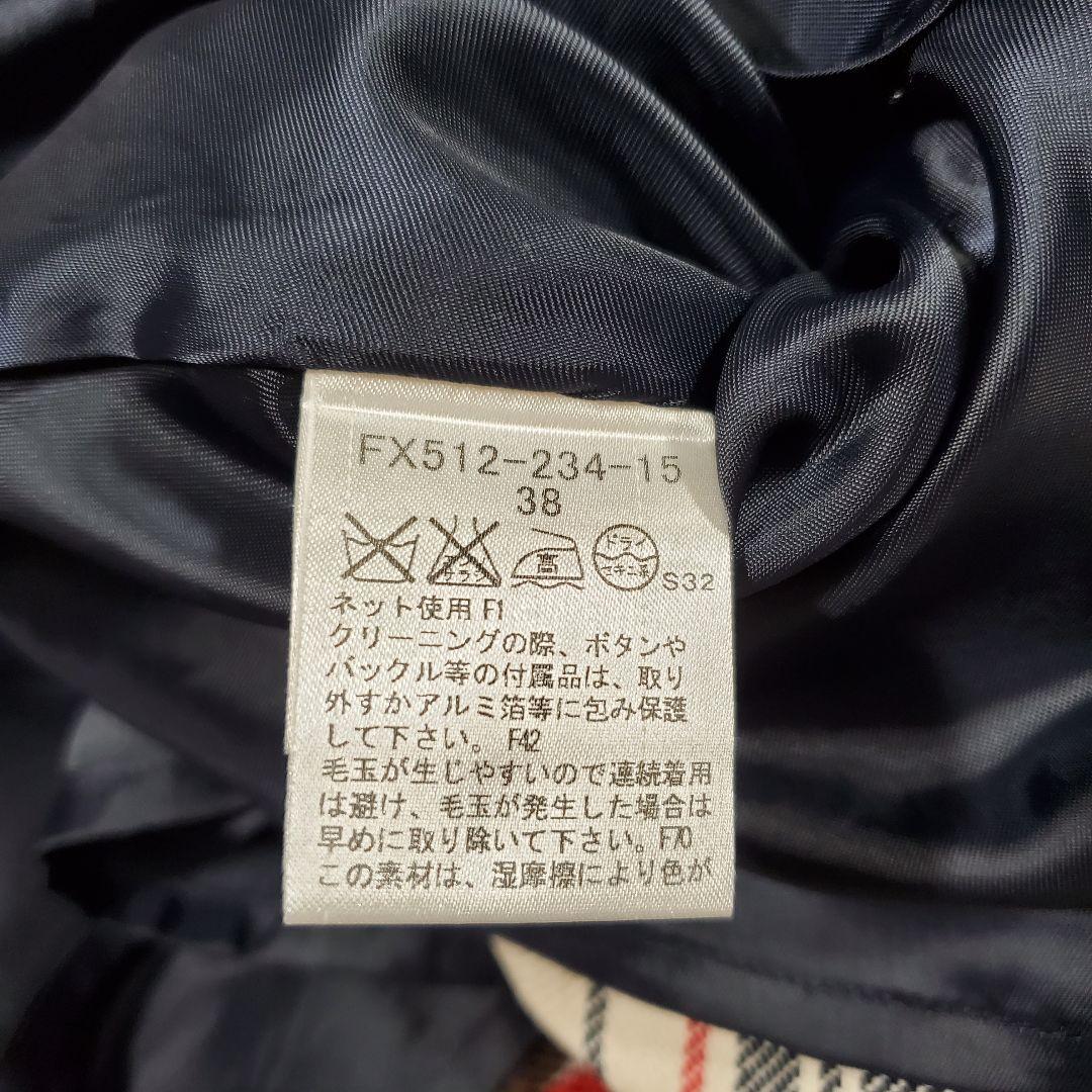 極美品 バーバリーロンドン ラップ プリーツスカート 韓国系
