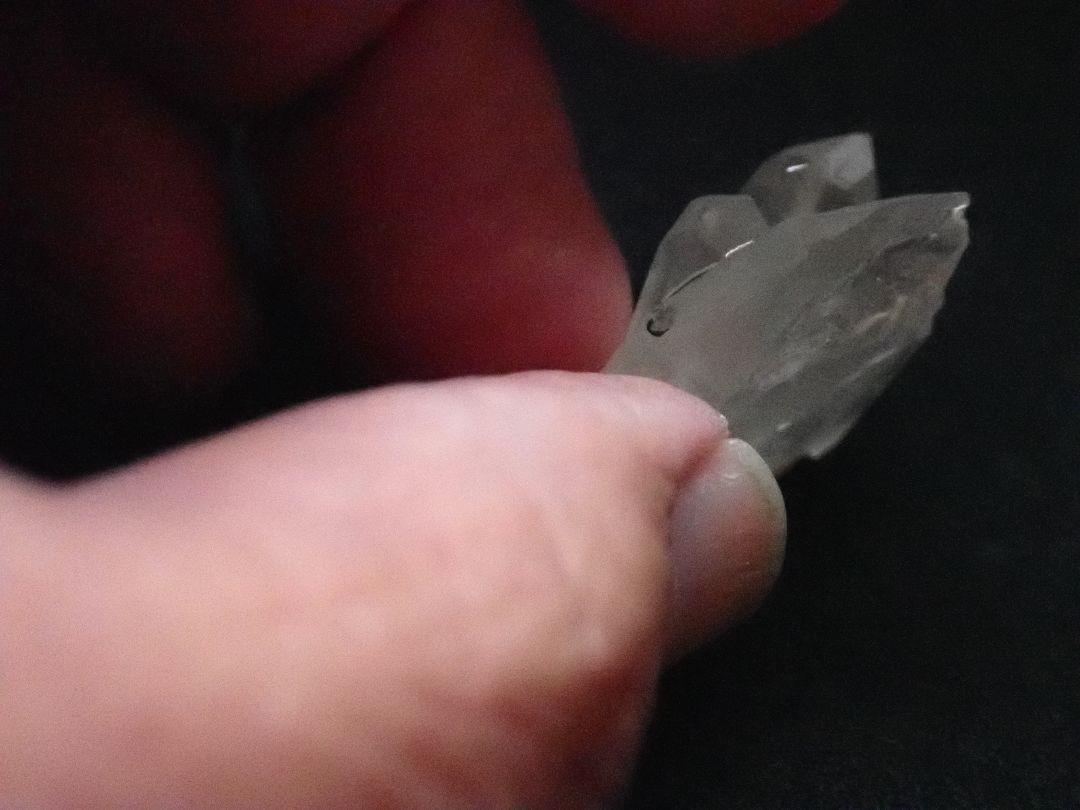 日本式双晶２枚重ね　国産鉱物