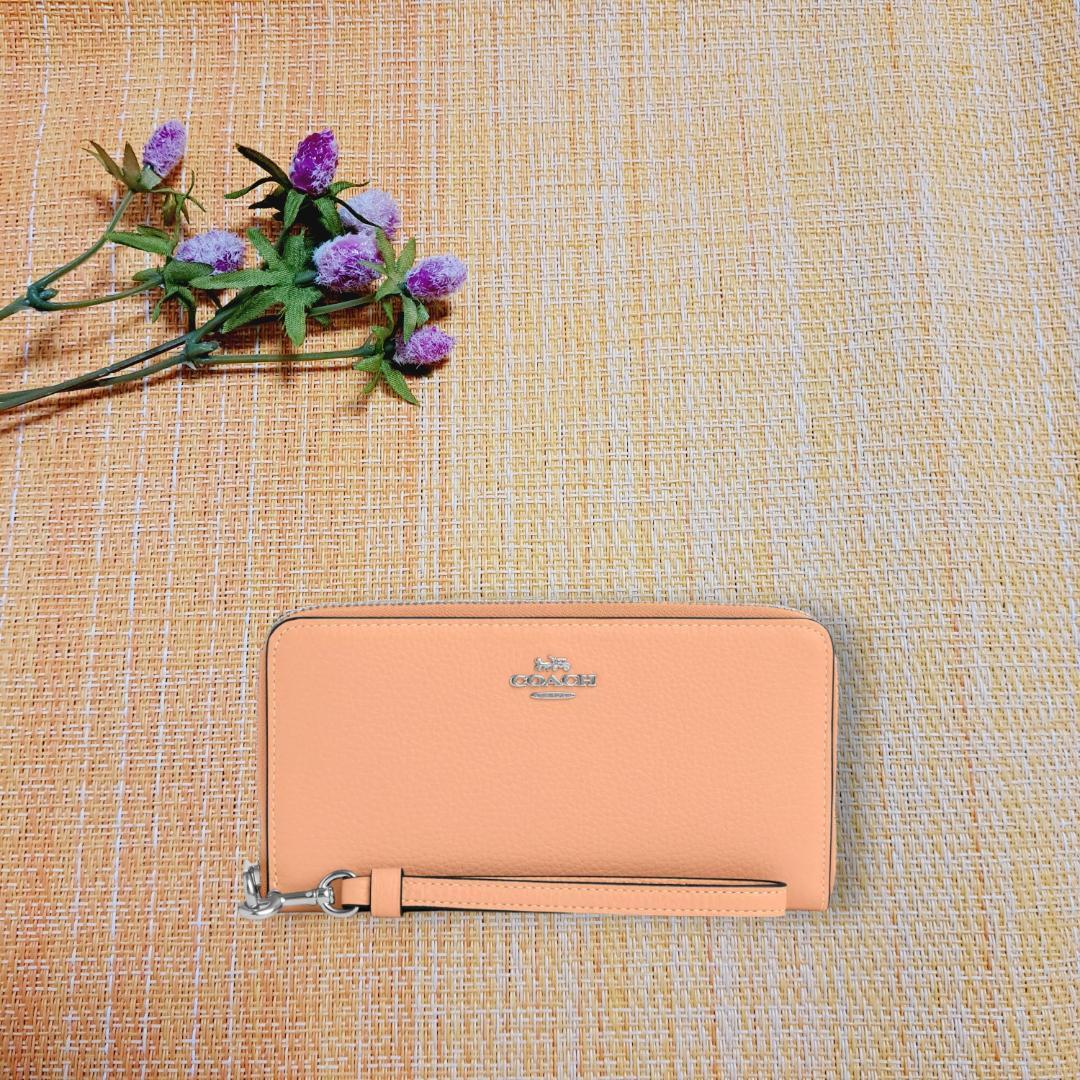 ◆新品✨未使用◆母の日COACH コーチ 長財布 ロング ジップ C4451